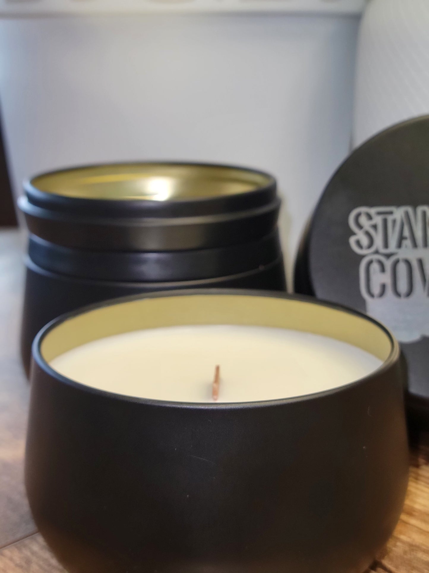 8oz Candle BULLDOG Stank Ass Cover Up Candle in Metal Tin - FREE SHIPPING