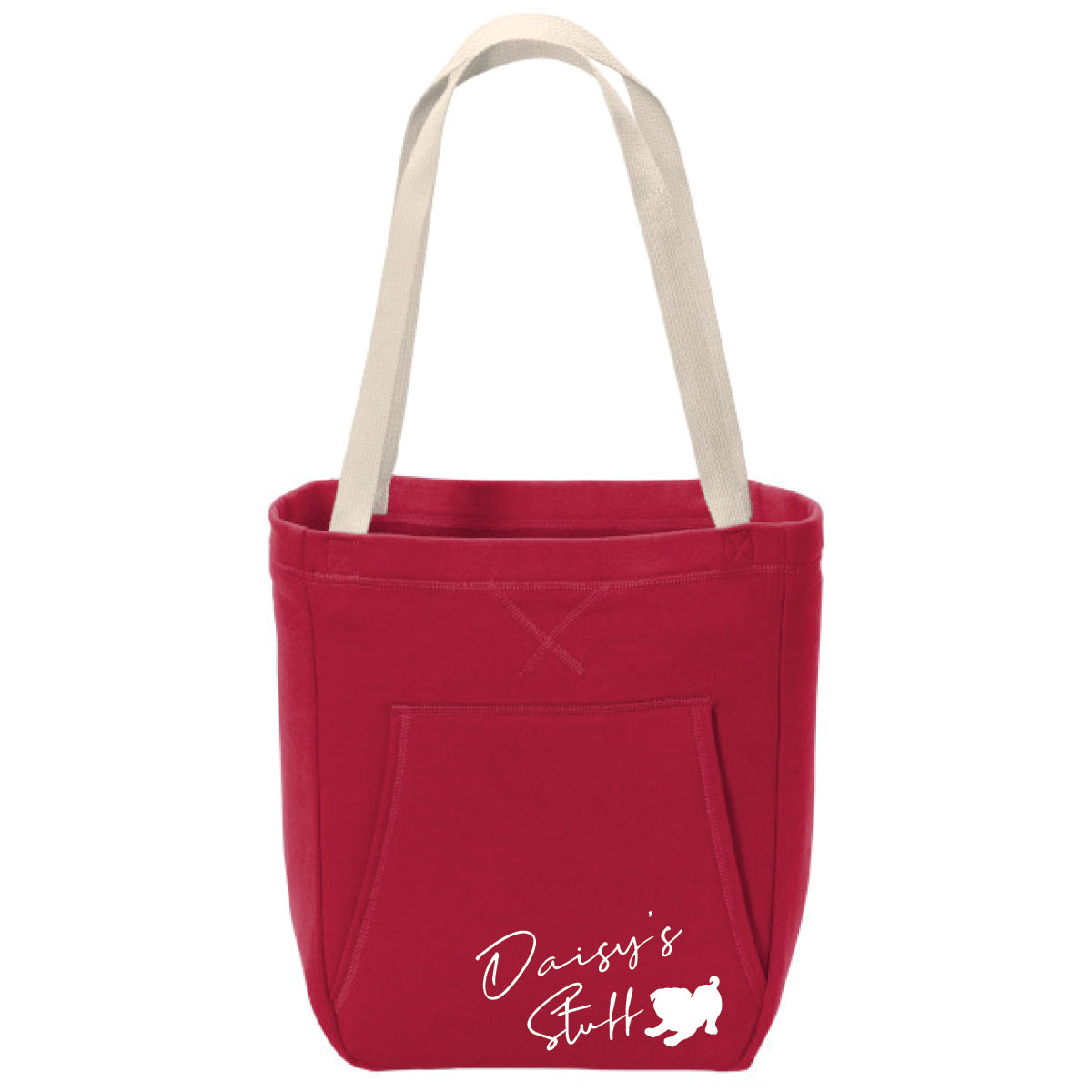 Hoodie Tote Bag - Pug Stuff - FREE SHIPPING